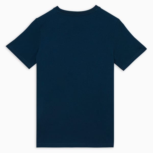 Neymar JR "BNA" Youth Football Logo Tee, Marine Blue-Sand Dune, extralarge-IND